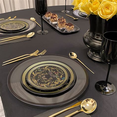 versace inspired dinnerware.